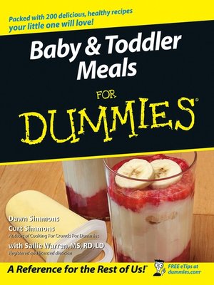 cover image of Baby & Toddler Meals For Dummies
